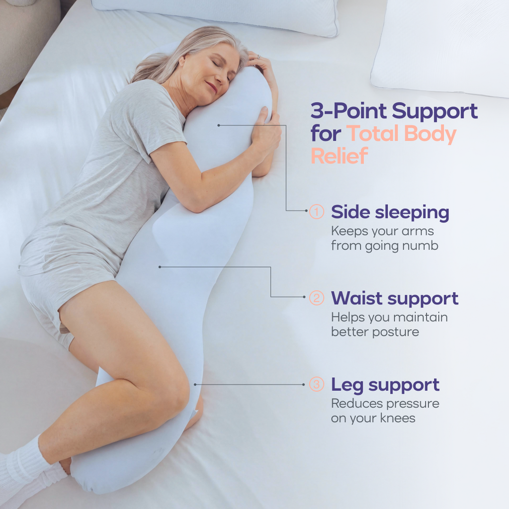BodyAlign Cooling Body Pillow
