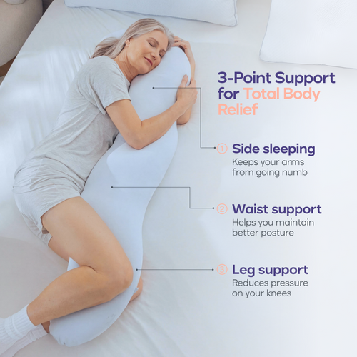 BodyAlign Cooling Body Pillow